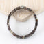 Natural Mushroom Jasper Bracelet 14*9*6mm, 21cm length, 32.7g