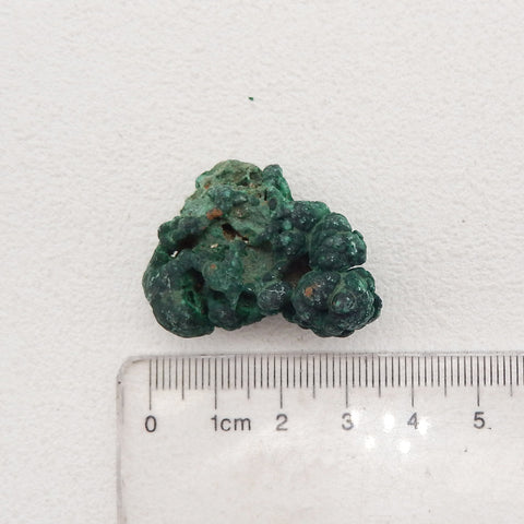 Malachite Specimen, Natural Bright Green Raw Rough Crystal Specimen, Mineral Specimen, Collector Stone, 35x24x18mm, 15.1g