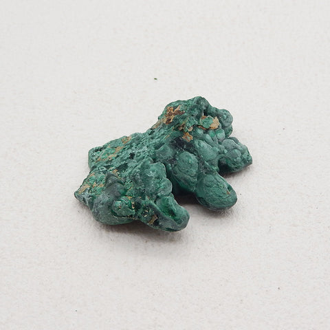 Malachite Specimen, Natural Bright Green Raw Rough Crystal Specimen, Mineral Specimen, Collector Stone, 38x34x9mm,17g