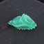 Hand Carved  AAA Grade Natural Chrysoprase Chinese Cabbage Gemstone Pendant Bead For Gemstone Jewelry Design ,Unique Gift,39×24×13mm,8g