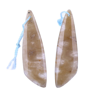 Natural Ocean Jasper Earring Beads 35x10x4mm, 4.8g