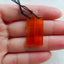 Natural Red Agate Earring Beads 28x8x3mm, 3.2g