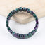 Natural Ruby and Zoisite Bracelet 14*9*6mm, 20cm length, 32g