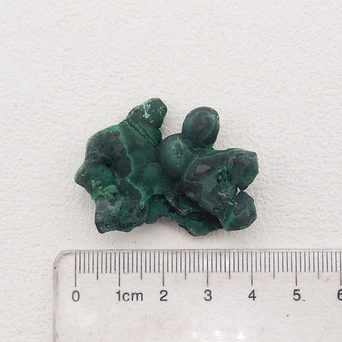 Malachite Specimen, Natural Bright Green Raw Rough Crystal Specimen, Mineral Specimen, Collector Stone, 38x34x9mm,17g