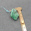 Natural Malachite Pendant Bead 30x21x13mm, 11g