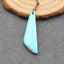 Natural Turquoise Pendant Bead 33x10x4mm, 1.9g