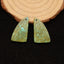 Natural Turquoise Earring Beads 24*15*2mm, 2.9g