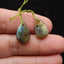 Natural Labradorite Earring Beads 16X13X4mm, 2.7g