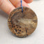 Natural Chohua Jasper Pendant Bead 40*40*8mm, 33.0g