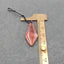 Perle pendentif Jaspe Mookaite, 35x16x4mm, 2.9g