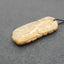 Natural Indonesian Coral Pendant Bead 47x20x7mm, 11.4g