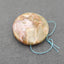 Natural Ocean Jasper Pendant Bead 45x9mm, 32.8g