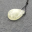 Natural Prehnite Pendant Bead 23x15x6mm, 3.8g