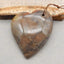 Natural Ocean Jasper Pendant Bead 49*40*9mm, 20.9g