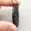 Natural Obsidian Carved Buddha Pendant Bead 48*39**9mm, 22.4g