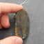 Natural Labradorite Carved tiger Pendant Bead 54x32x15mm, 28.9g