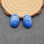 Natural Lapis Lazuli Earring Beads 18*13*6mm, 5.5g