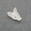 Natural White Quartz Carved wolf head Pendant Bead 23*17*10mm, 4.1g