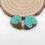 Natural Turquoise Earring Beads 19X16X2mm, 2.7g