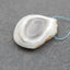 Perle Pendentif Agate 43x31x9mm, 17.9g