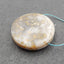 Natural Ocean Jasper Pendant Bead 30x8mm, 12g