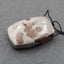 Natural Chohua Jasper Pendant Bead 38x25x10mm, 18.5g