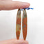 Natural Ocean Jasper Earring Beads 50x8x4mm, 5.9g