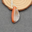 Perle pendentif en agate rouge rare naturelle, pendentif en pierres précieuses naturelles Vente en ligne ! - 33x16x6MM