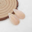 Natural Pink Opal Earring Beads 23X12X4mm, 3.1g