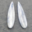 Natural Blue Kyanite Earring Beads 33x9x3mm, 4.7g