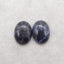 Natural African Sodalite Gemstone Cabochons Paired,20x15x7mm,5.5g