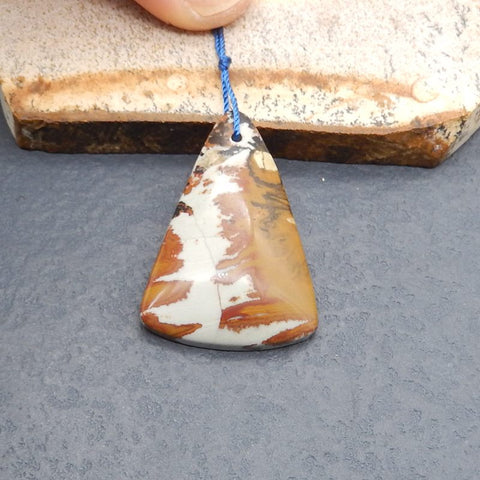 Natural Owyhee Pendant Bead 44*22*6mm, 9.8g