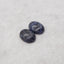 Natural African Sodalite Gemstone Cabochons Paired,20x15x7mm,5.5g