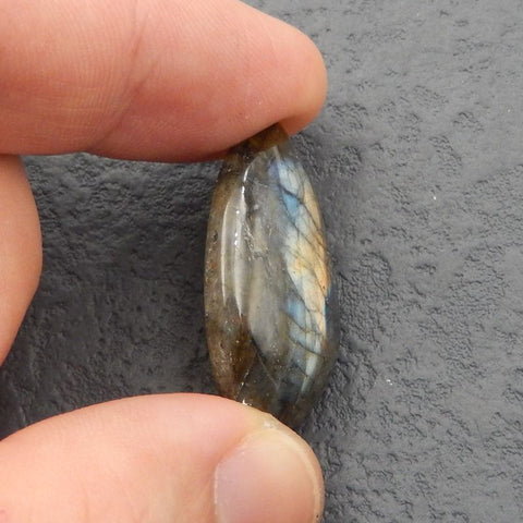 Cabochon labradorite 33x18x7mm,6g