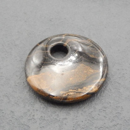 Natural Chohua Jasper Pendant Bead 44x7mm, 23.7g