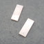 Natural Pink Opal Earring Beads 24*9*2mm, 2.5g