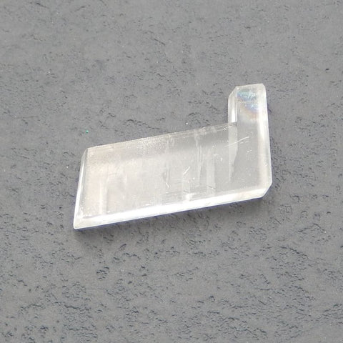 方解石凸圆形 29x18x4mm,4.1g