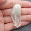 Natural Drusy White Quartz Stone Pendant Bead, Side Drilled Gemstone Pendant,Healing Stone For Jewelry Design,  49x22x16mm, 22.9g