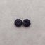 1 Pair Carved Natural Blue Sand Sun Sitara  Flower Gemstone Earring Beads, Jewelry DIY Making, 15x5mm, 1.8g