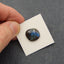 Natural Labradorite Cabochon 17x16x5mm, 2.8g