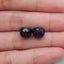 1 Pair Natural Blue Sand Sun Sitara Gemstone, Top Half Drilled,Jewelry DIY Making, 8x10mm, 2.3g