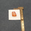 Natural Red Agate Cabochon 15x14x7mm, 3.7g