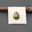 Cabochon en pierre gemme goutte de labradorite naturelle, 18x14x5 mm, 2,4 g