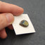 Cabochon en pierre gemme goutte de labradorite naturelle, 18x14x5 mm, 2,4 g