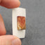 Natural Red Creek Jasper Cabochon 18x18x5mm, 4.0g