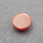 Natural Red Agate Cabochon 16x16x6mm, 2.2g