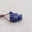 New! Carved Natural Lapis Lazuli Animal Head Pendant, Gemstone Pendant For Necklace, Stone Animal Pendant, 18x13x10mm, 4.3g