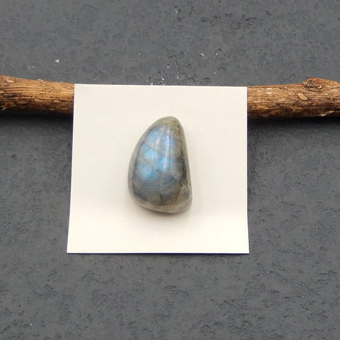 Natural Labradorite Cabochon 14x22x10mm, 5.5g