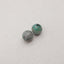 Natural  Chrysocolla Gemstone Earring Beads, Top Half Drilled Gemstone Earrings,10mm, 3g