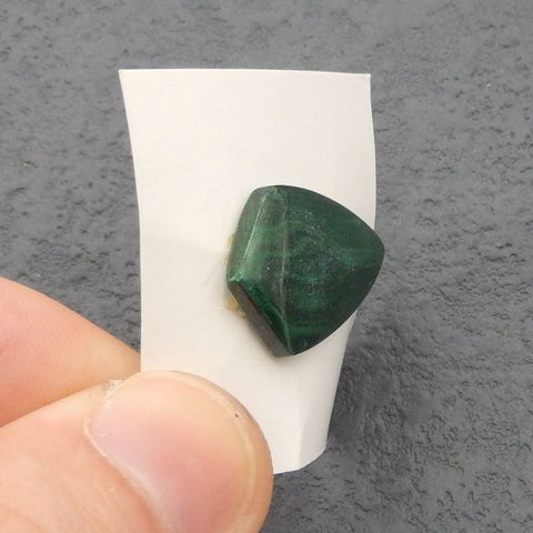 Natural Malachite Cabochon 26x16x5mm, 4.4g